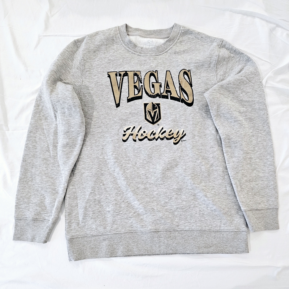 Vegas Hockey Gray Sweater